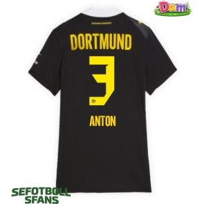 Borussia Dortmund Waldemar Anton #3 Bortatröja Kvinnor 2026-27 Kortärmad